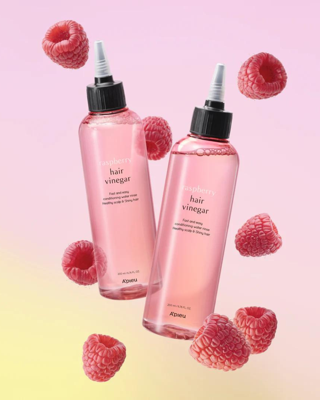 A'Pieu - Raspberry Hair Vinegar - après-shampoing