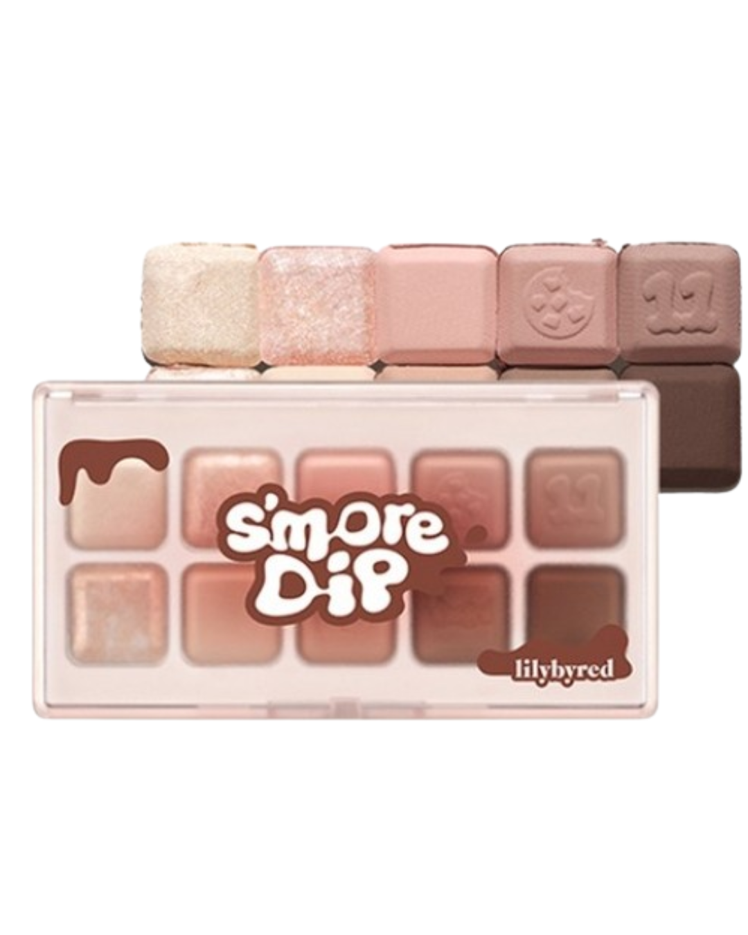 Lilybyred Mood Keyboard Eye Palette – Choco Chip S’more
