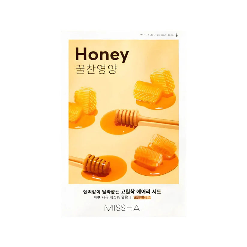 Missha - Airy Fit Shea Honey Mask - Masque