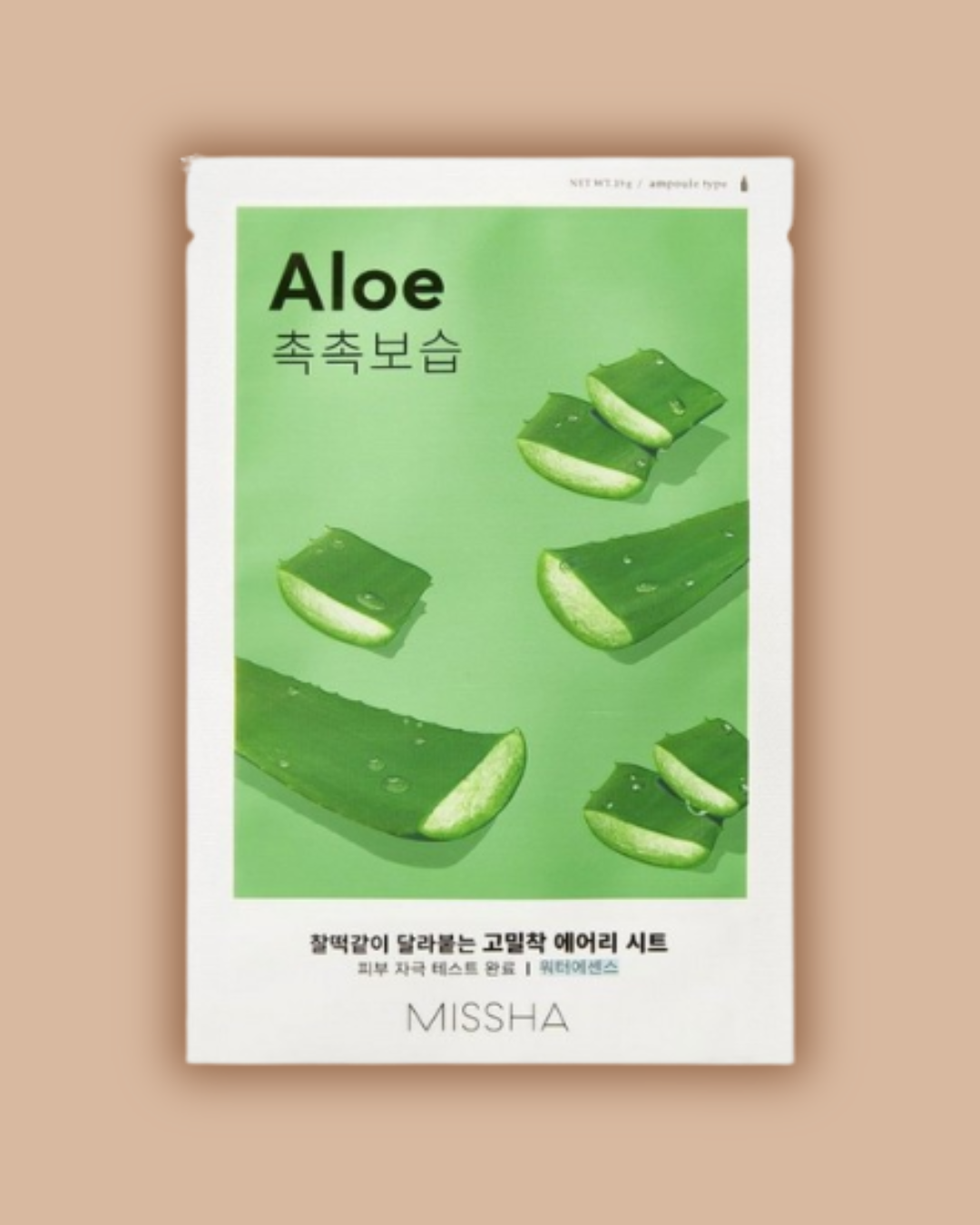 Missha - Airy Fit Shea Aloe Mask - Masque