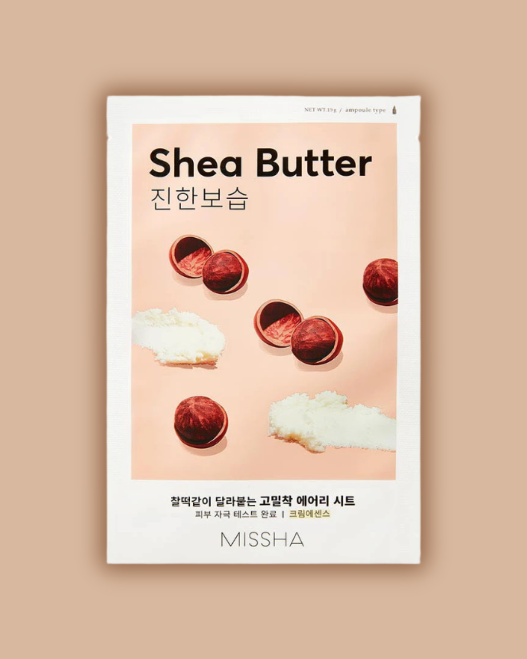 Missha - Airy Fit Shea Butter Sheet Mask - Masque