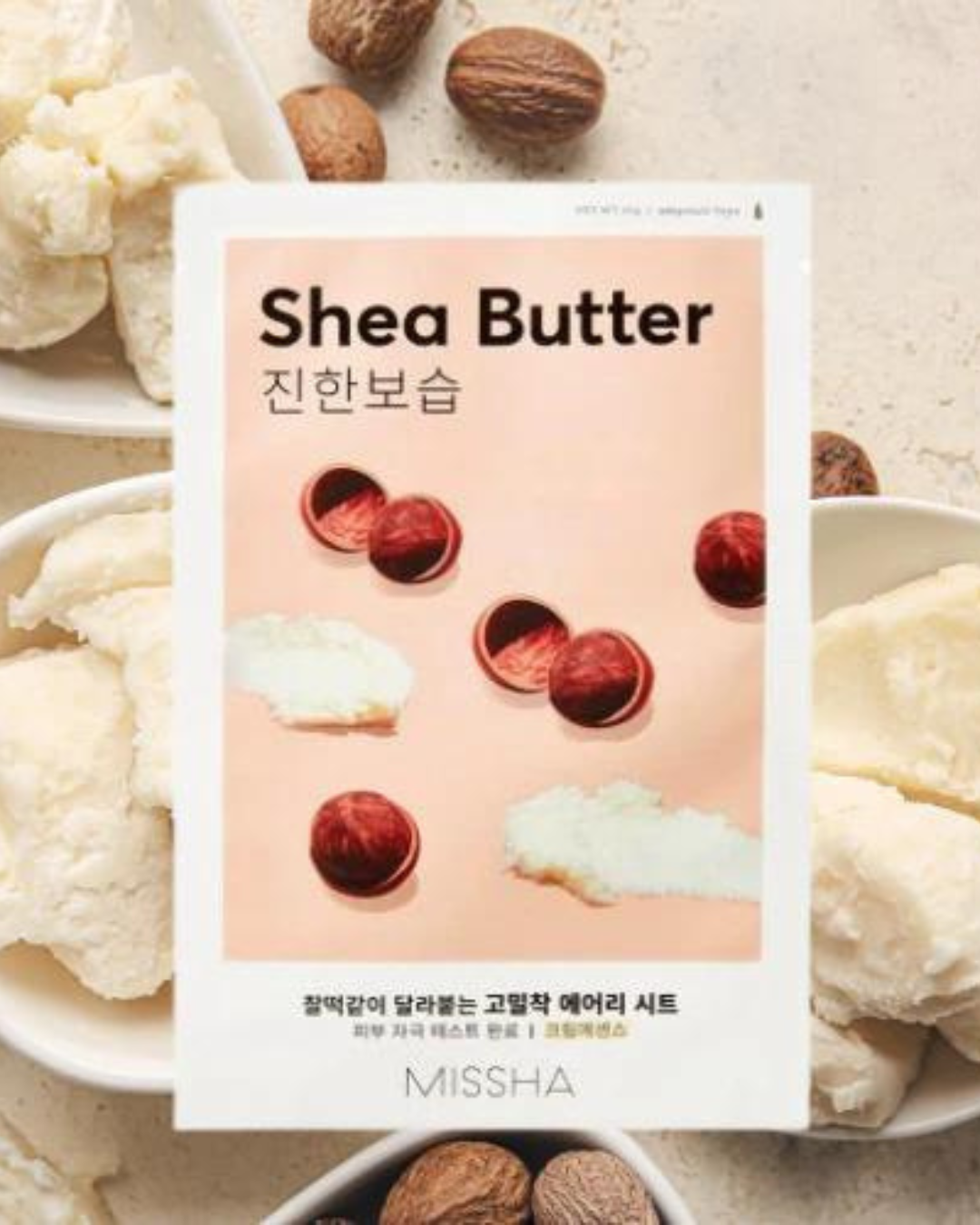 Missha - Airy Fit Shea Butter Sheet Mask - Masque