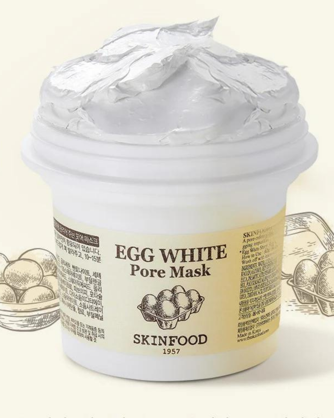 Skinfood - Egg white pore mask - Masque