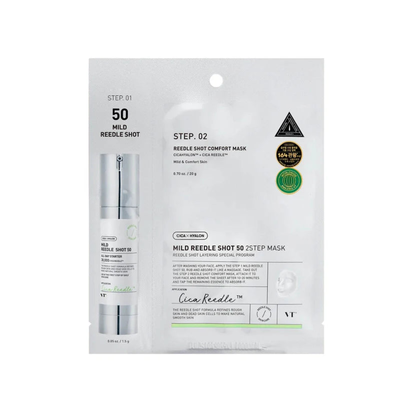 Reedle Shot 100 – Masque visage deux étapes