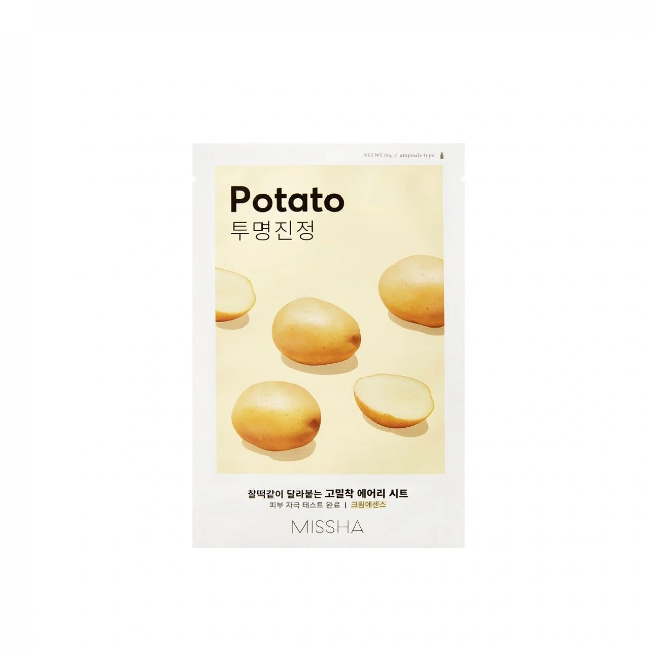 Missha - Airy Fit Sheet Mask Potato - Masque